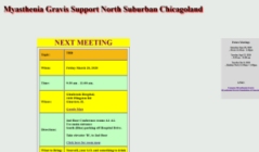 MG Support Group chicago North Surburb